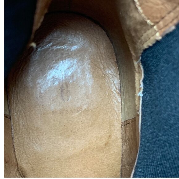 Frye Tate‎ Dark Brown Leather Heeled Chelsea Boots - Picture 5 of 12